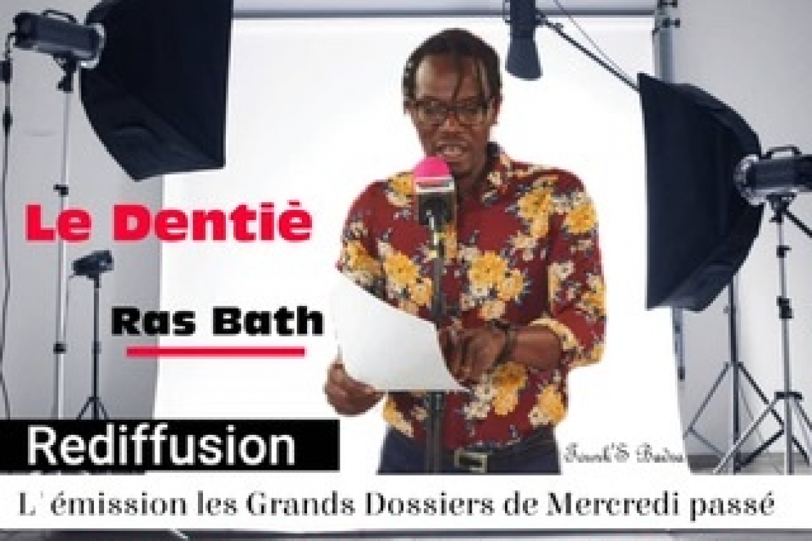 La rediffusion de l’émission de Ras Bath est prévu 