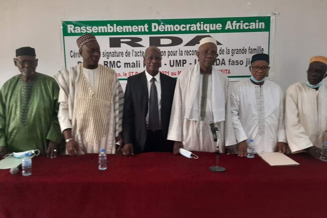 COMMUNIQUÉ DU BUREAU POLITIQUE NATIONAL DU RASSEMBLEMENT DÉMOCRATIQUE AFRICAIN-MALI, RDA-MALI